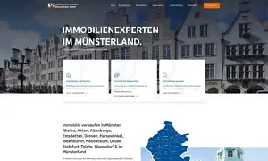 Neue Webseite der Volksbank Immobilien Münsterland GmbH