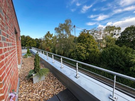 Wunderschöner Blick von der Dachterrasse