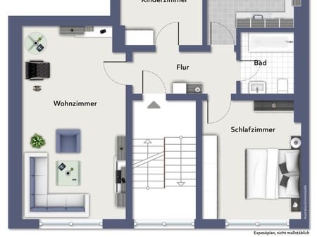 Grundriss - nicht maßstabsgerecht