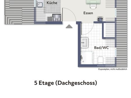 Grundriss - nicht maßstäblich