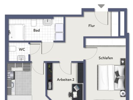 Wohnung 2.4